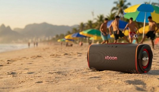 Nova caixa de som bluetooth LG xboom Blast é lançada